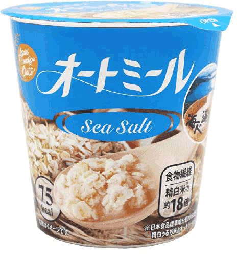 旭松食品 オートミール 海人の藻塩 19.7g ×12個 旭松食品 オートミール 海人の藻塩 19.7g ×12個