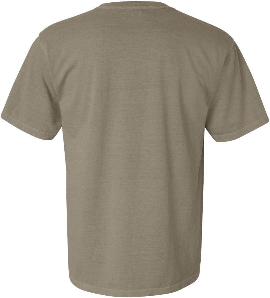 Comfort Colors - Pigment-Dyed Short Sleeve Shirt - 1717 - Khaki - Large - Image 3