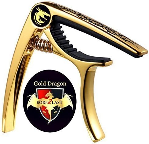 Quality Guitar Capo Gold Dragon