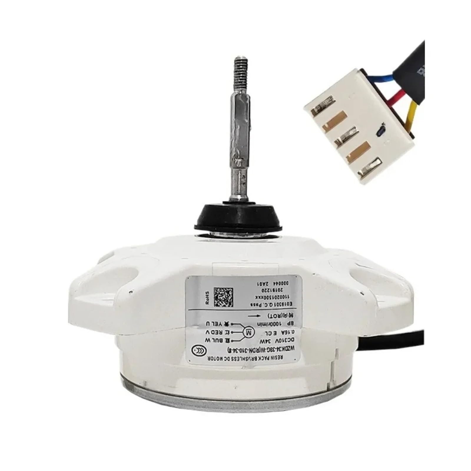 CHFOUGNE WZDK34-38G-W RDN-310-34 DC310V Outdoor Unit DC Fan Motor For Air Conditioner