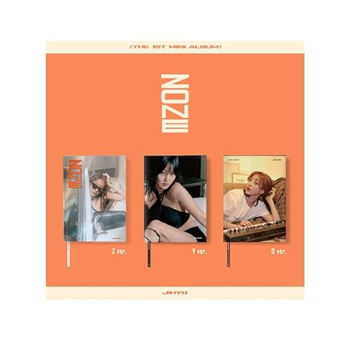 JIHYO TWICE - ZONE (1st Mini Album) CD+Pre-Order Benefit+Folded Poster (Random ver, 1 Folded Poster)