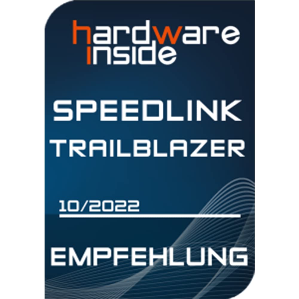 Speedlink TRAILBLAZER Racing Wheel Volante da gioco PS3 PS4 Xbox Series X S One PC paletta cambio leva cambio pedali regolabili nero rosso