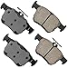 Akebono Brakes - Brake Pad Set - Superior initial effectiveness with no required break-in period, 1 Year limit warranty (EUR1761), GREY