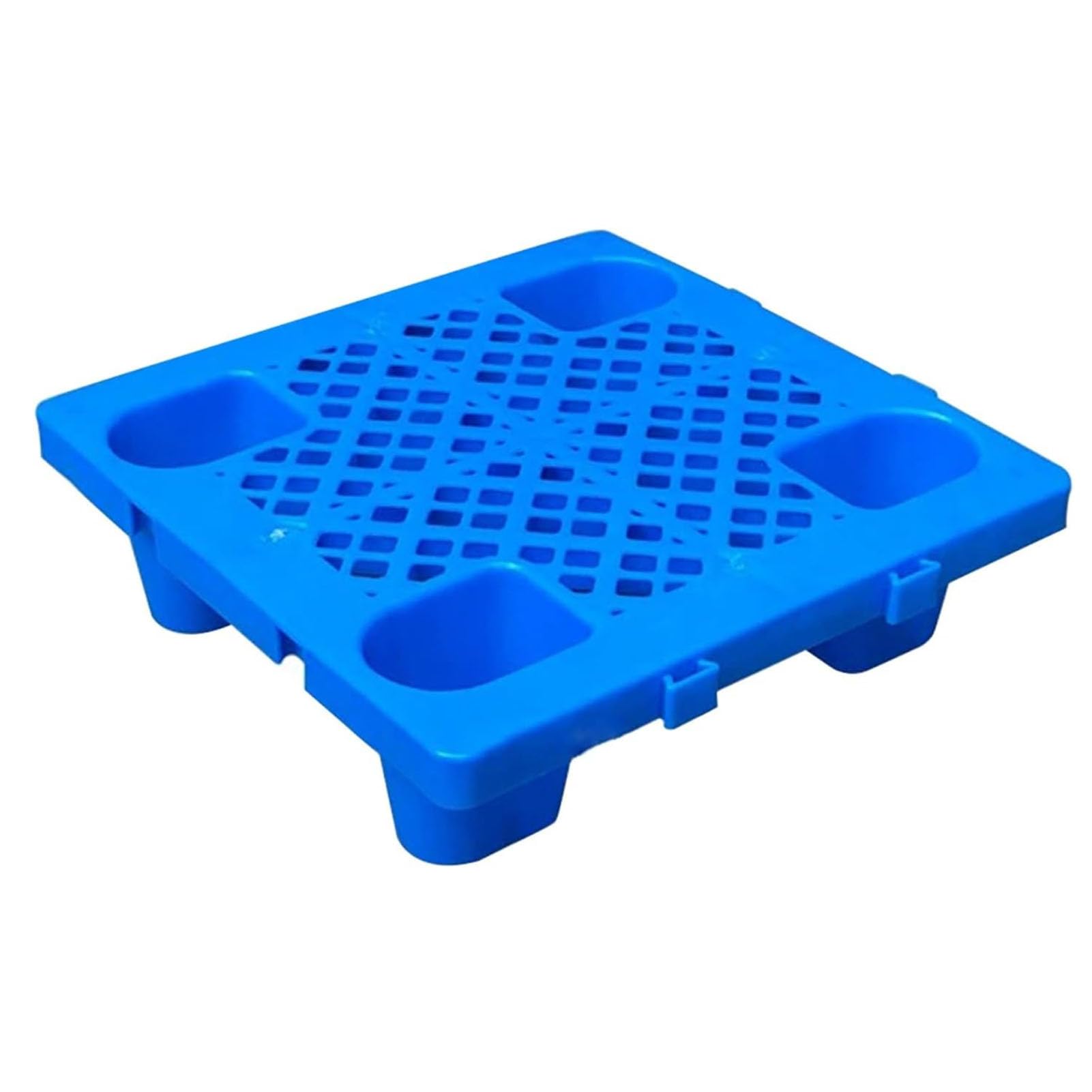 Tarimas de plástico de Alta Resistencia, tarimas de Piso apilables a Prueba de Humedad, con Rejilla Transpirable, diseño Entrelazado, para supermercado, almacén de Garaje