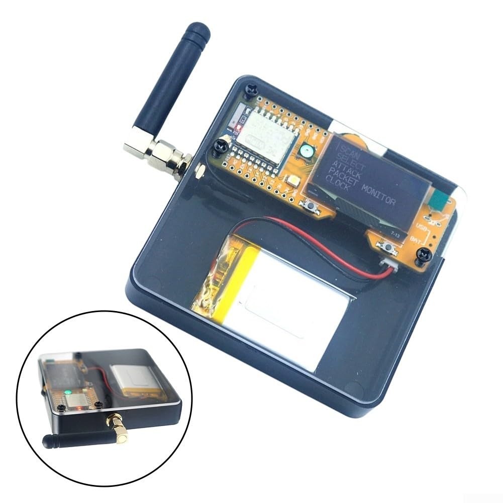 Per Mini V3 Deauther Kit Compatibile Con Per Esp8266 Scheda Di Sviluppo Compresa Porta Tipo C Per Alimentazione Mobile E Trasmissione Stabile Per Ideale Per Apprendimento Protocollo E Sviluppo