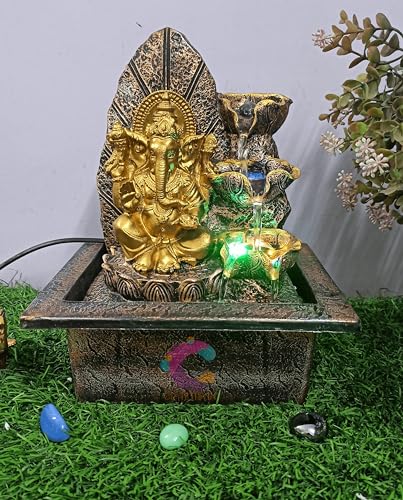 Image of Decorative Water Fountain for Home Decor, Office, Indoor & Outdoor, Garden, Puja Room, Vaastu, Reception, Spa, Gifting. (UR-050)
