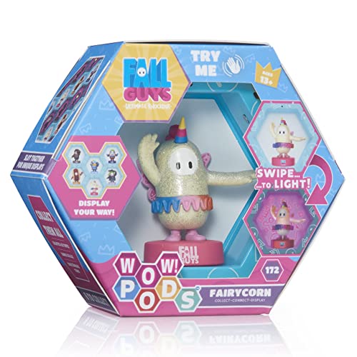 WOW! PODS Fall Guys: Ultimate Knockout - Fairycorn Light-up Bobble-Head Figure | Official Merchandise, Collectibles, Toys and Gifts | for Fall Guys Fans