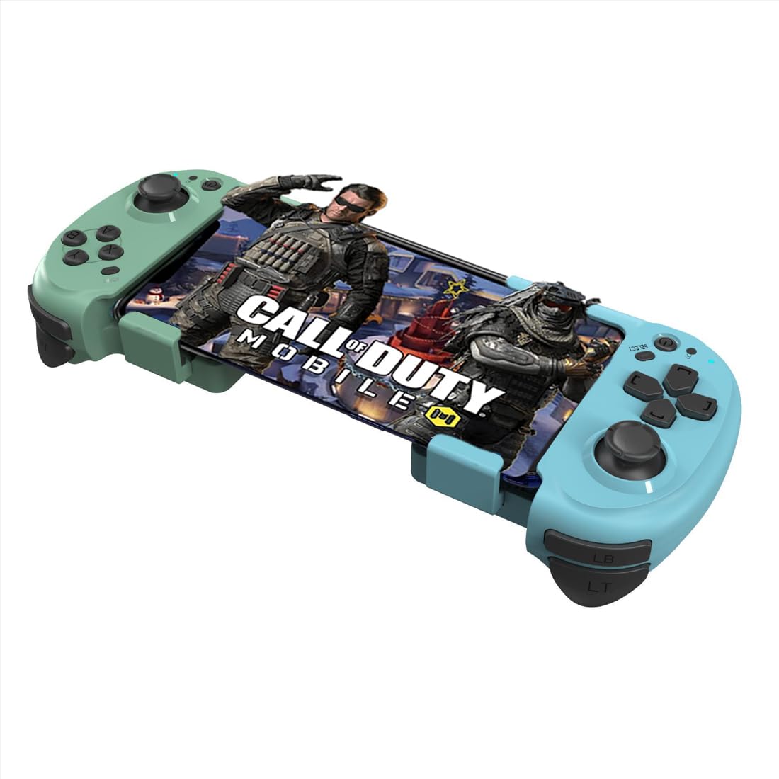 GNCHome Controlador de Juegos Móvil Inalámbrico, Control Remoto Inalámbrico para Gamepads Izquierdo y Derecho, Compatible con iOS y Android, Windows, Controlador Móvil Retráctil