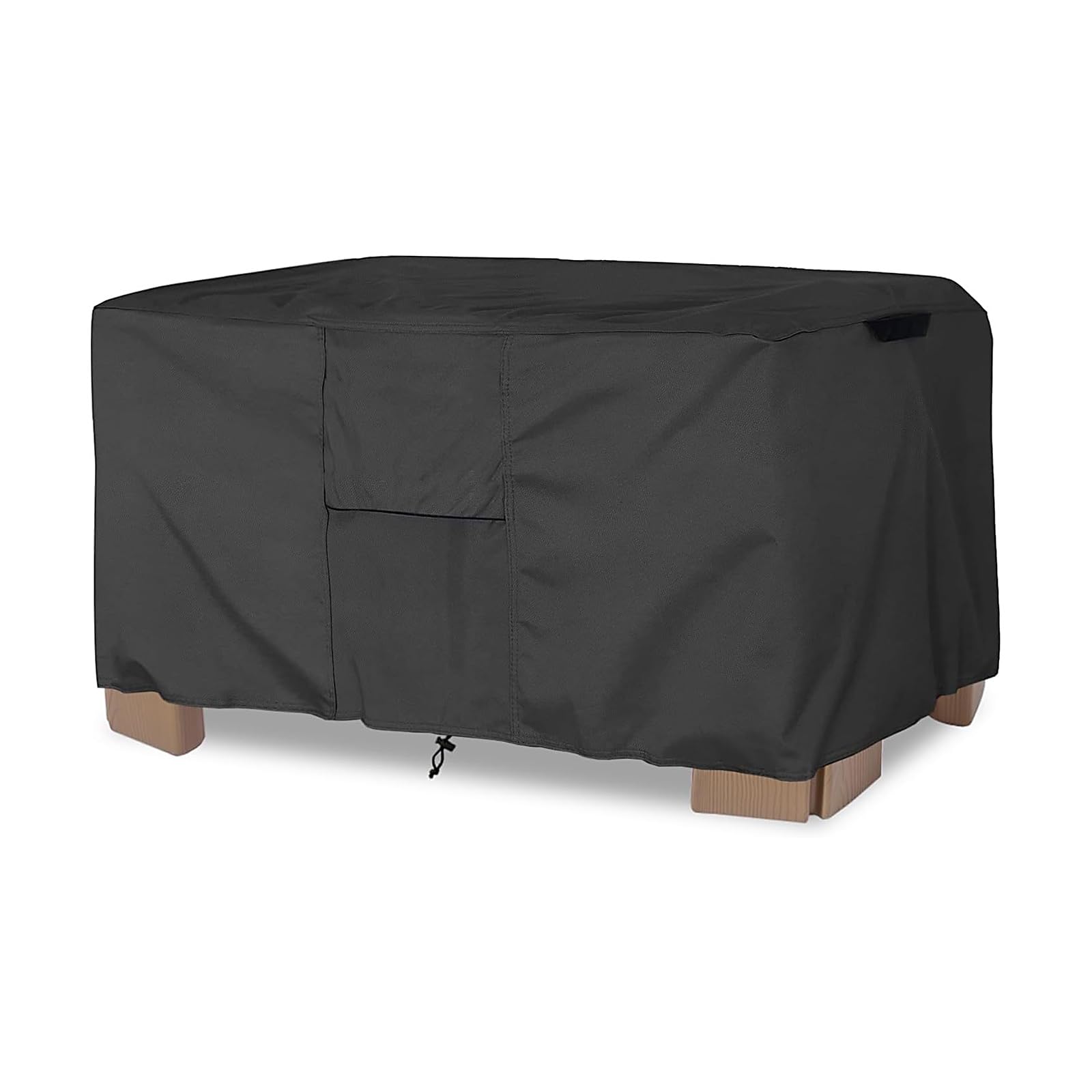 Tsophreniq Sand Table Cover with Waterproof Features Oxford Fabric Secure Button and Drawstring Cord Sand