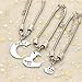 AGR8T - Juego de 3 pulseras con abalorios para hermanas, para mujer,...