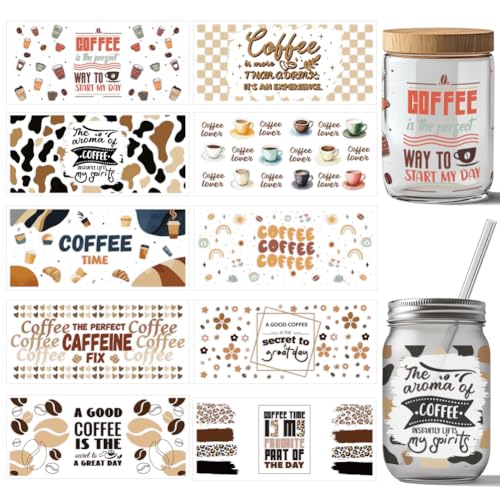 arricraft 10 Sheets UV DTF Cup Wrap