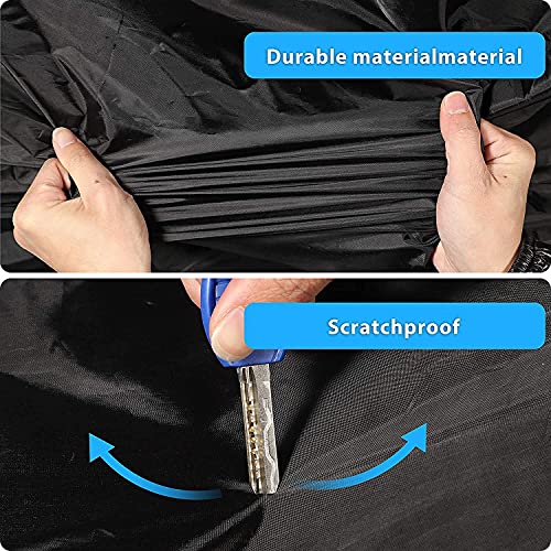 Image of UV Protection SUV Car Cover Windproof Dustproof Scratch Resistant Outdoor Universal Full Car Covers for SUV M