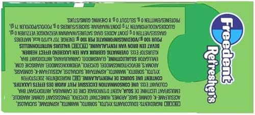 FREEDENT REFRESHERS Chewing gum 1 paquet de 8 cubes 17 9g - vue 6
