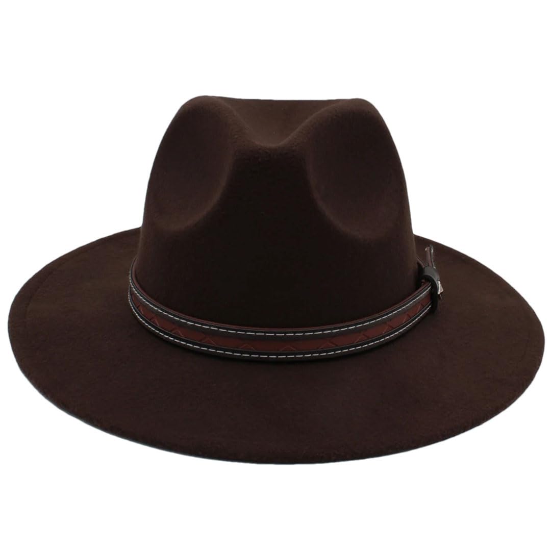 Mężczyźni kobiety wełniane kapelusze panamskie szerokie rondo czapki fedora kapelusz przeciwsłoneczny klasyczny retro impreza podróż styl uliczny