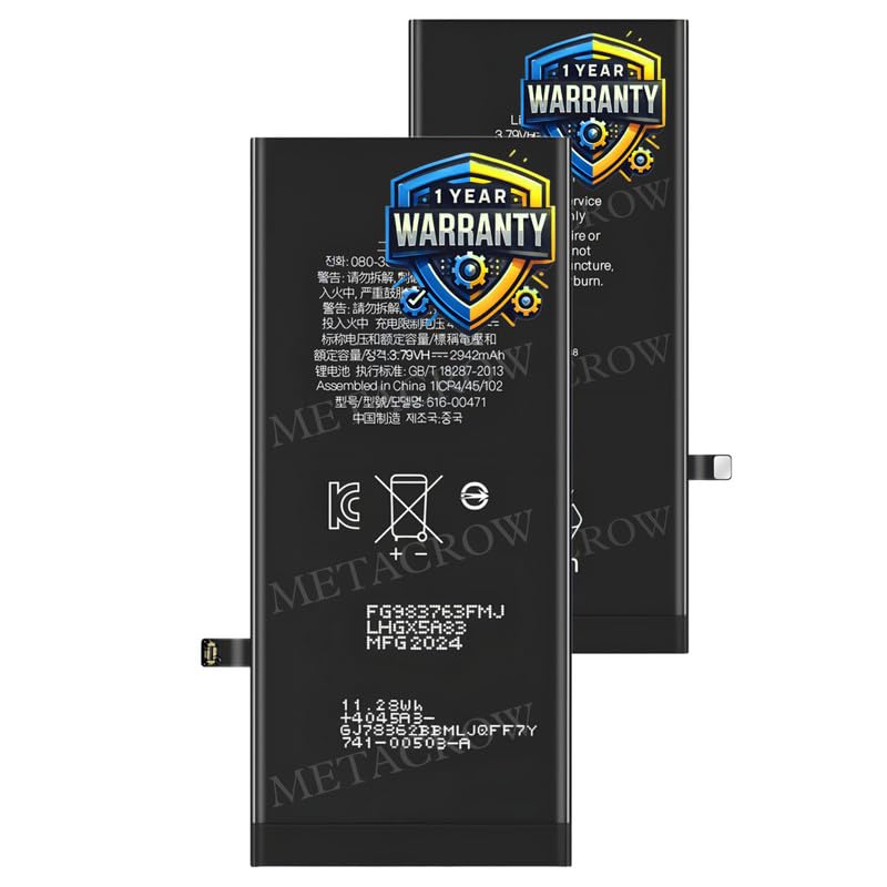 Image of Original Battery Compatible for iPhone XR (A2105, A1984, A2107, A2108, A2106) - (2942mAh) - 1 Year Warranty