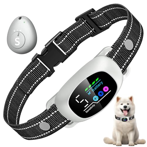 Collare Antiabbaio per Cani,Telecomando Funzione...