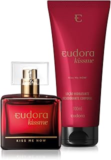 Eudora Kit Kiss Me Now: Desodorante Colônia 50ml + Loção Corporal 100ml