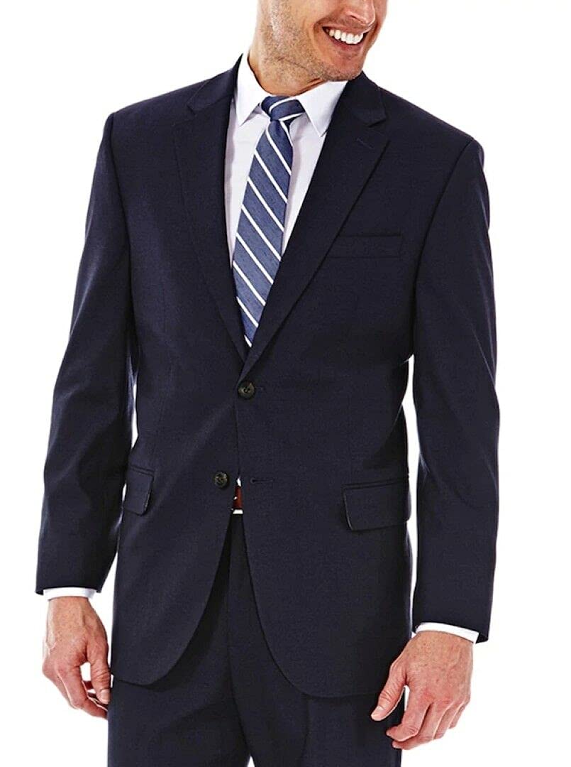 Haggarmens Texture Weave Stretch Classic Fit Suit Separate Pant Business Suit Pants Set