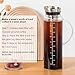 Aquach 68 Oz Cold Brew Coffee & Iced Tea Maker – Airtight Lid for Freshness Up to 2 Weeks, Dishwasher Safe