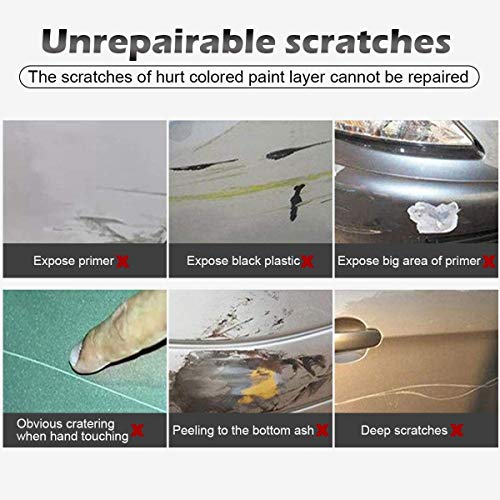 Nano Magic Cloth for Car Scratches, Multipurpose Car Scratch Remove Kit, Upgraded Car Scratch Repair Cloth for Repairing Light Scratches (2pcs) - Thumbnail 4