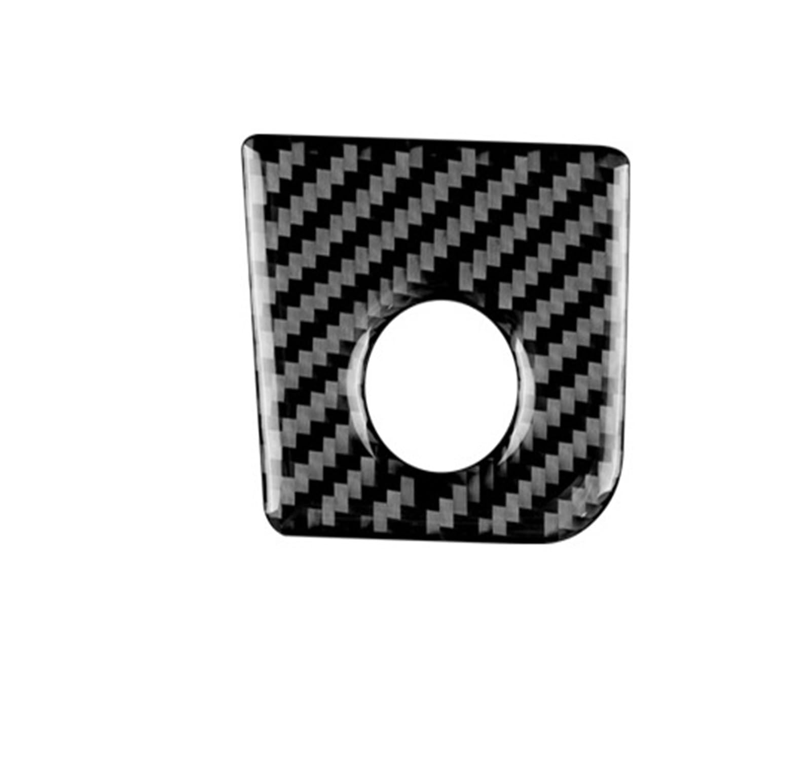 Interior Trim for Mustang 2015-2017 2018 2019 2021 2022 Interior Trim Car Driver Seat Storage Box Sticker Carbon Fiber Sticker Cover Trim Sticker(Co-Pilot Position)