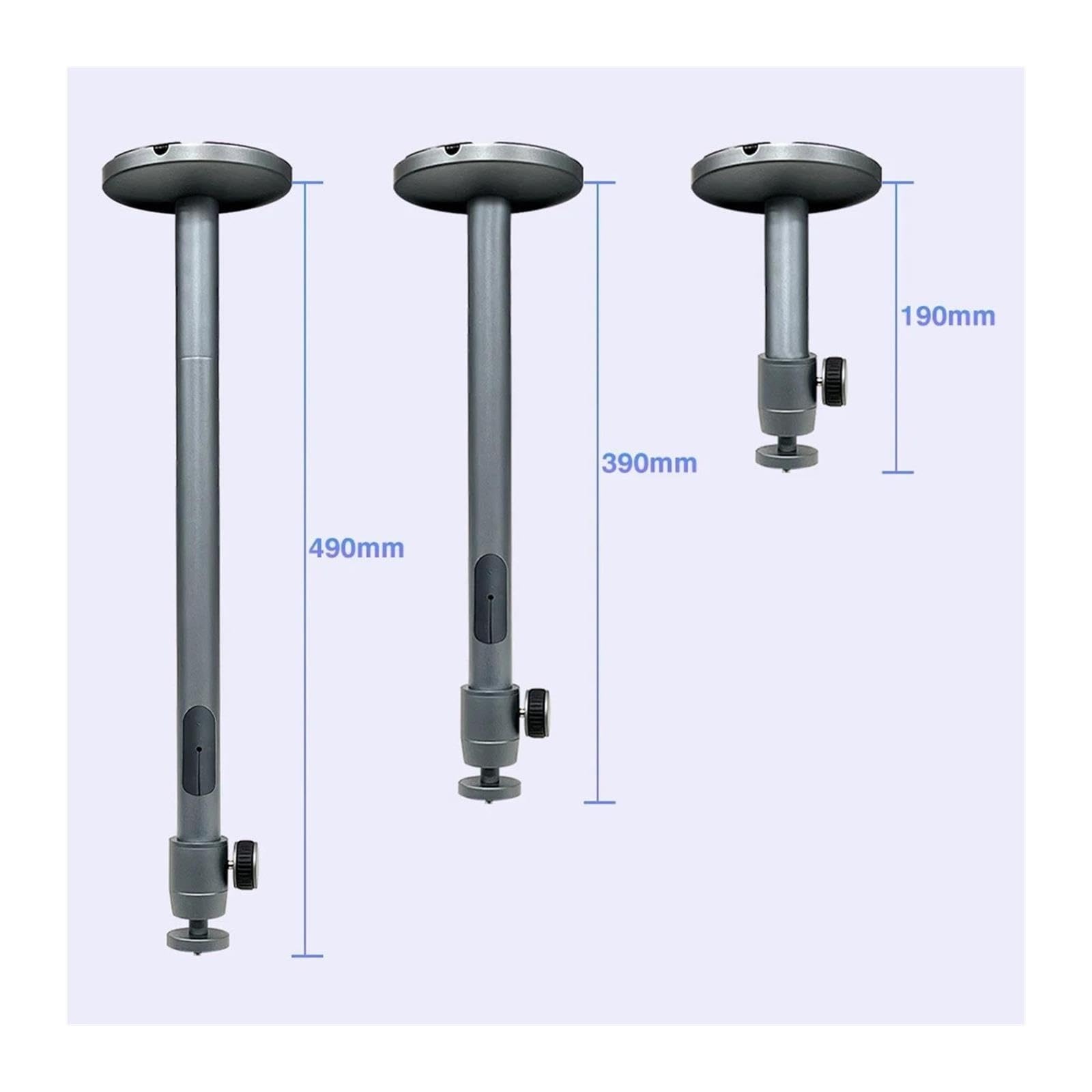Compatible con Vidda, Soporte Proyector Ajustable C3 M2 Pro | Soporte de techo for proyector, soporte de rotación de 360°, ajuste de inclinación de ±20°, capacidad de carga de 6 kg