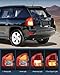 Nilight Taillight Assembly Compatible with 2011 2012 2013 Jeep Compass Tail Light OE Style Rear Lamp Replacement Driver Side w/Bulbs