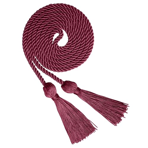 GraduationForYou Single Color Graduation Honor Cord-More Than 15 Colors for Your Options