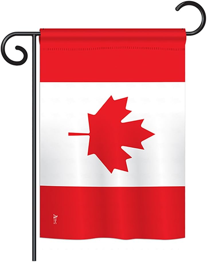 Nationality Canada Garden House Flags Set Regional Nation International World Country Particular Area Small Decorative Gift Yard Banner Made In USA 28 X 40
