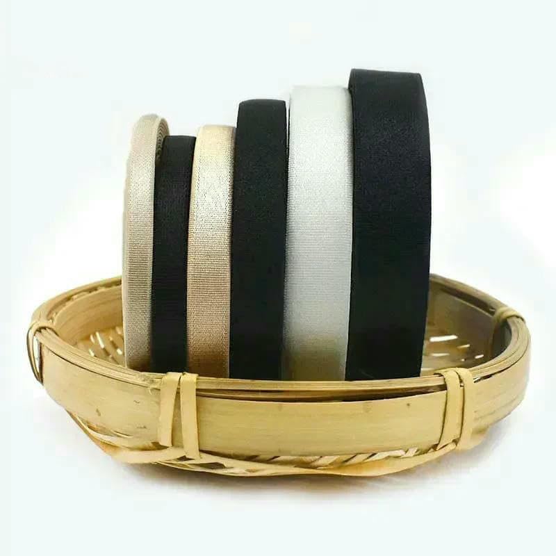 Elastyczna taśma nylonowa, Nylon Elastic Band Multicolor 6-18mm x 5-20M for Sewing Bra Straps DIY(Black 30mm,20Meters)