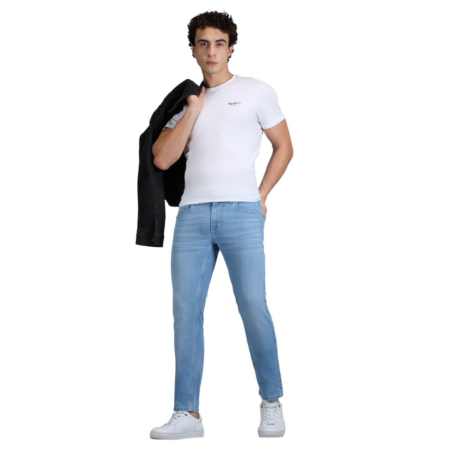 pepe jeans Men's Slim Fit Jeans | Mid Rise | Casual Denim | Stretch Fit | Jeans for Man-picture-28