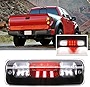 for 2004-2008 Ford F150 3rd Brake Light, 2007-2010 Ford Explorer Sport Trac Third Brake Light High Mount Brake Light Waterproof Cargo Light (Black Housing Clear Lens)