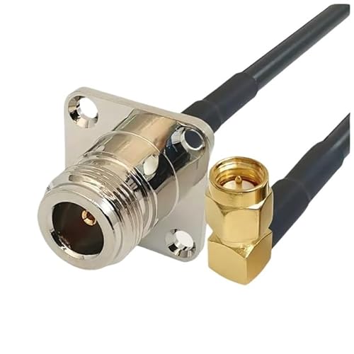 RG58 �P�[�u�� N ���X 4 ���t�����W���� SMA �I�X ���X���p WI/*FI an*/�A���e�i 50 �I�[�� R*/F �����s�O�e�[�� �W������*/�P�[�u��������(NF-SMAMW,300CM)