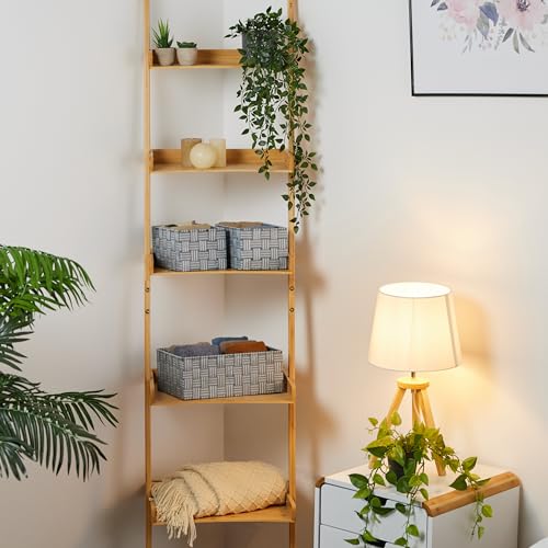 Relaxdays Aufbewahrungskorb 3er Set, Verschiedene Größen, Körbchen geflochten, Badezimmer, Dekokorb, Kunststoff, grau