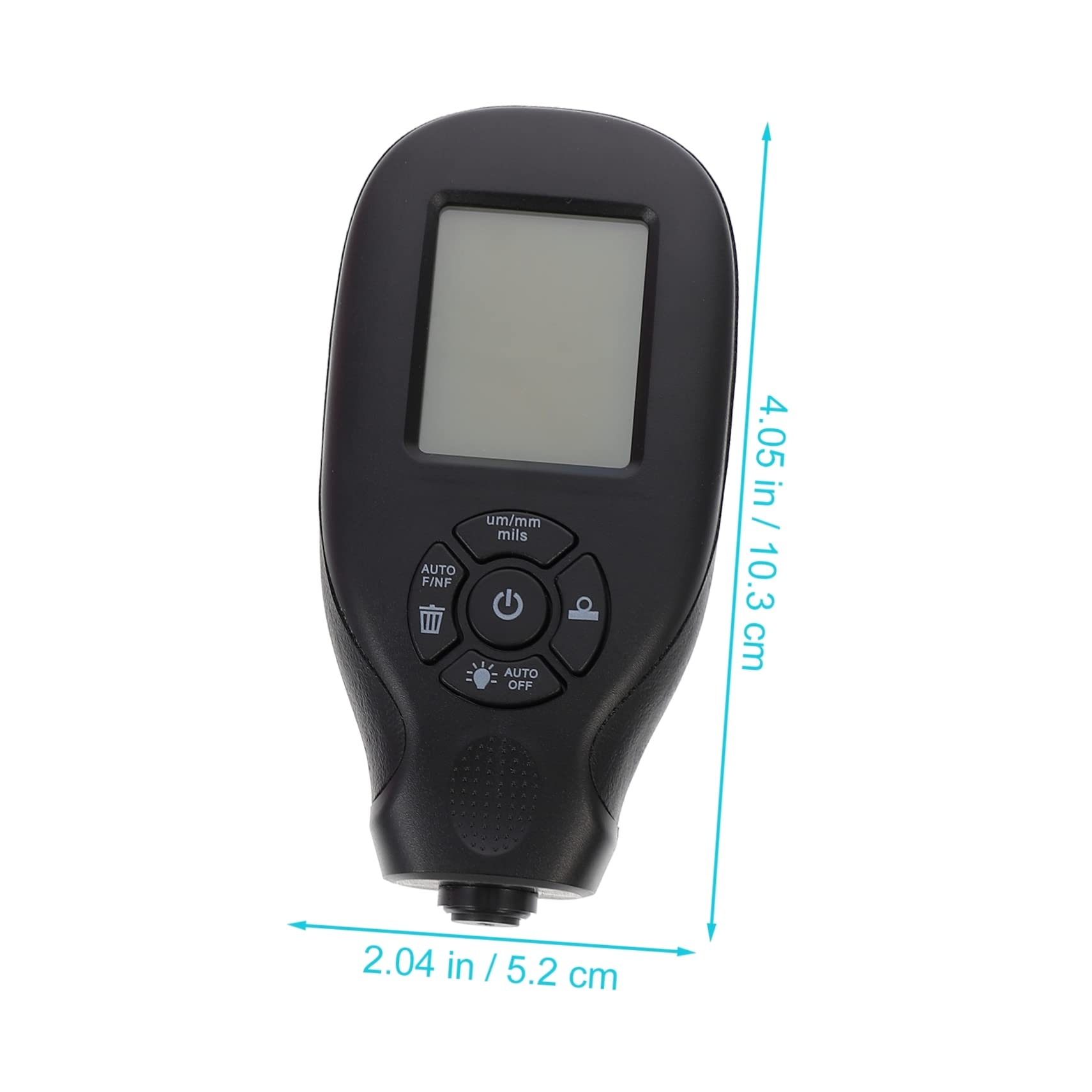 CHILDWEET 1 Set Paint Film Meter Coating Thickness Meter Mini Paint Coating Thickness Gauge Meter Coating Depth Gauge Paint Thickness Tester Paint Thickness Gauge Paint Meter Black Plastic