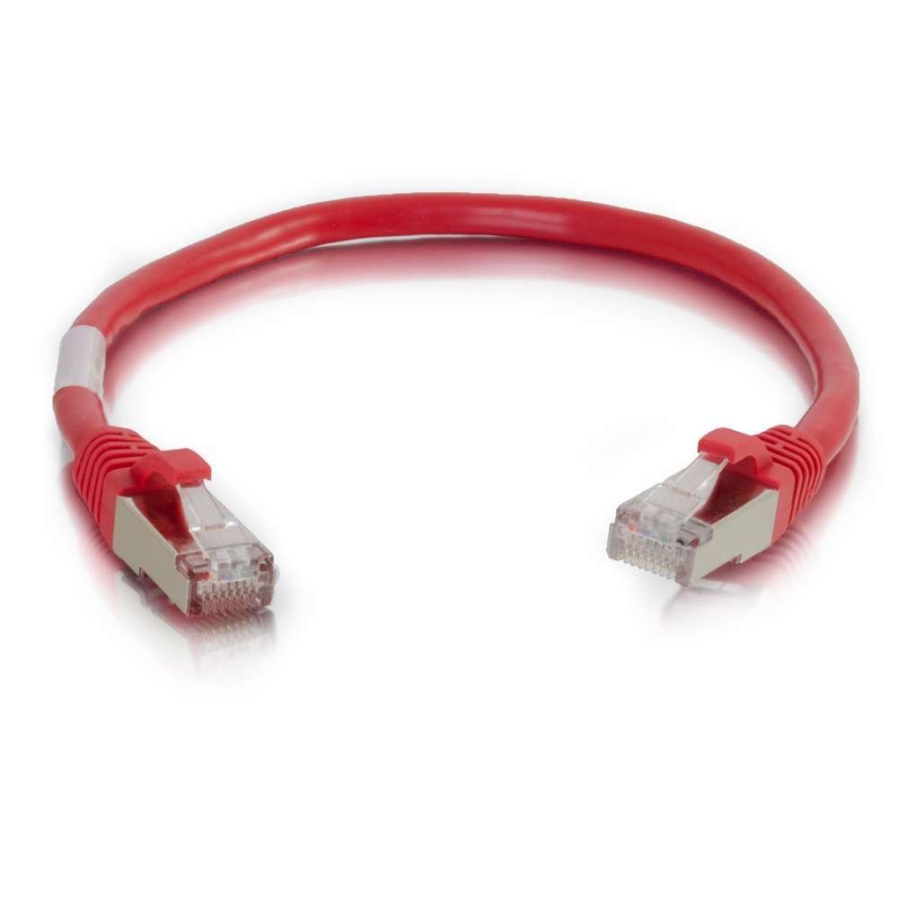 C2G Cat5E STP 10m networking cable Red U/FTP (STP)