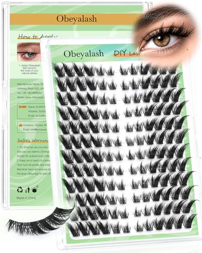 Obeyalash Extension Cils Wispy Cluster Lashes D Curl 5-15mm – vue 6
