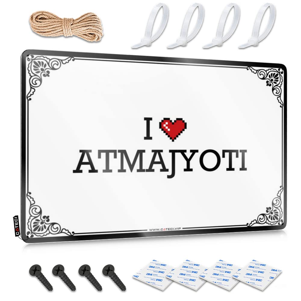 Camper Decor Accessories Cool Wall Art | I Love Atmajyoti Preppy Decorative Wall Art Ready To Hang For Cave(30X40CM)