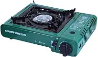Guepardo, Fogareiro Horizontal New Duppio Acompanha Maleta Para Transporte Com Acendimento Automático e Regulador de Intensidade da chama, Economico e Versátil