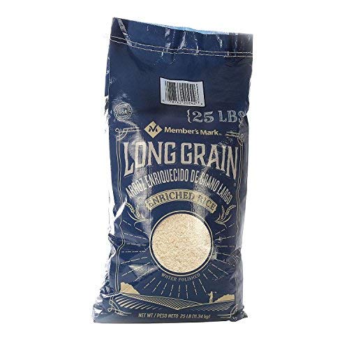 Member's Mark Long Grain White Rice (25 lb.), 25 lb-SET OF 2