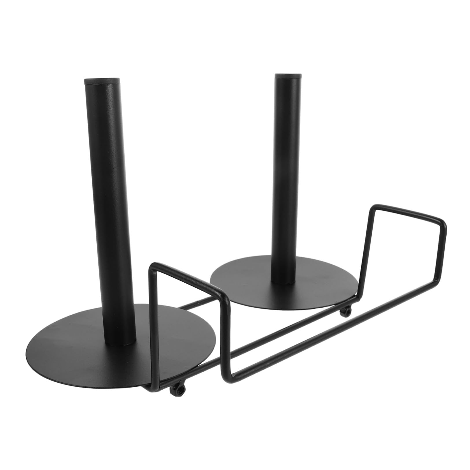 Organizador para Bolsas de Plástico Doble Cabezal de Acero Inoxidable, Soporte Colgante Adaptable para Supermercados y Comercios Montaje Sencillo