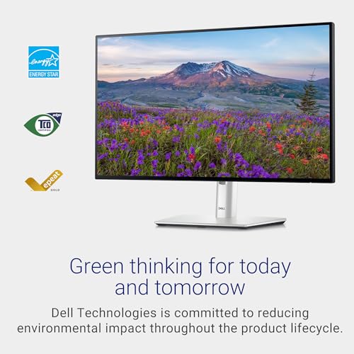 Image of Dell UltraSharp 24 Monitor - U2424H (Renewed), Black /Grey