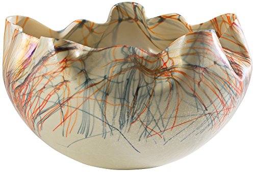 Studio A Cambrian Bowl-Orange & Blue, 7.30085