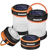 ✨値下げ✨　LED ランタン ソーラーパネル　防災　釣り　赤黒青　3点セット Amazon.co.jp: EENOUR 防災ランタン LED ソーラーランタン ソーラー