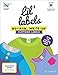 Clothing Labels, Name Labels, Washer and Dryer Safe, No-Iron, Labels for Daycare, Washable, Write-On, Made in the USA,Highlighter design, Set of 1