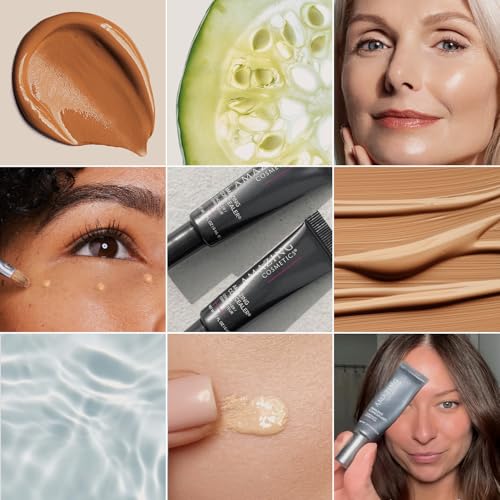 AmazingCosmetics Amazing Concealer, Full Coverage with Pin Dot Amounts, Long Wear Concealer Makeup for Undereye Dark Circles, Blemishes and Spots, Color Correcting, Skin- Like Finish