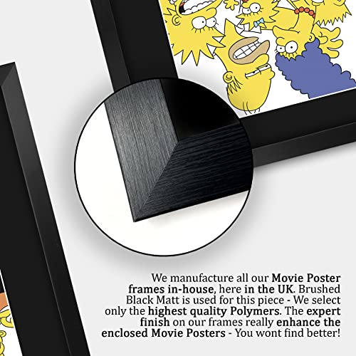 Hwc Trading Framed 11" X 14" Print - The Simpsons Dan Castellaneta Gifts Mounted Printed Signed Autograph Picture For Tv Memorabilia Fans #TOP5