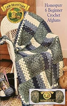 Paperback Homespun: 6 Beginner Crochet Afghans Book