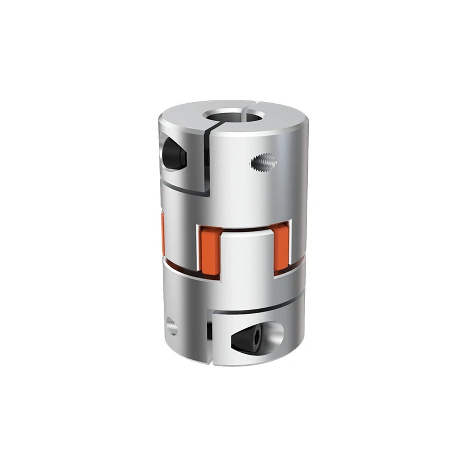 Accouplement flexible Plum Embrayage de coupleur d'arbre de couplage de prune Flexible, moteur D40mm L55mm 1 pièce(12mmX12.7mm)