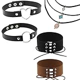 Sexy Sparkles Velvet Choker Necklace for Women Girls Gothic Choker Bolo Tie Chokers
